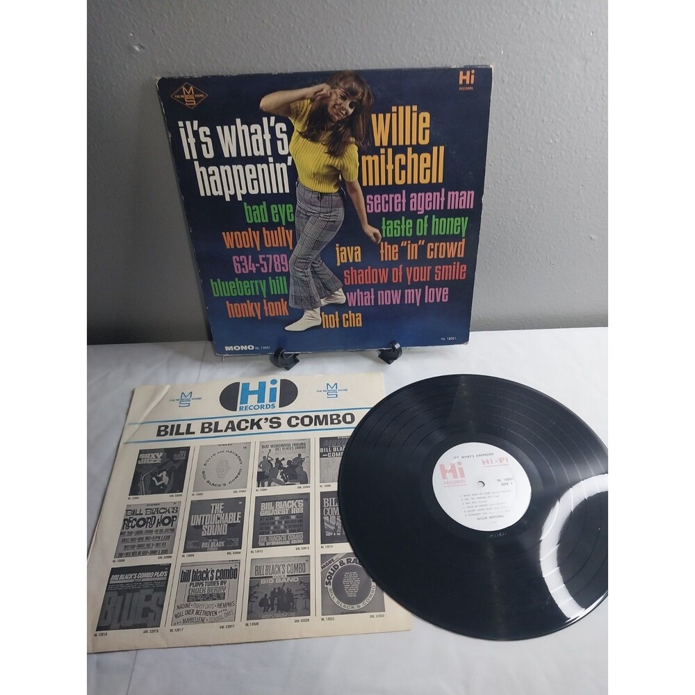 Original 1966 Willie Mitchell – It's What's Happenin' on Hi Records (HL 12031),